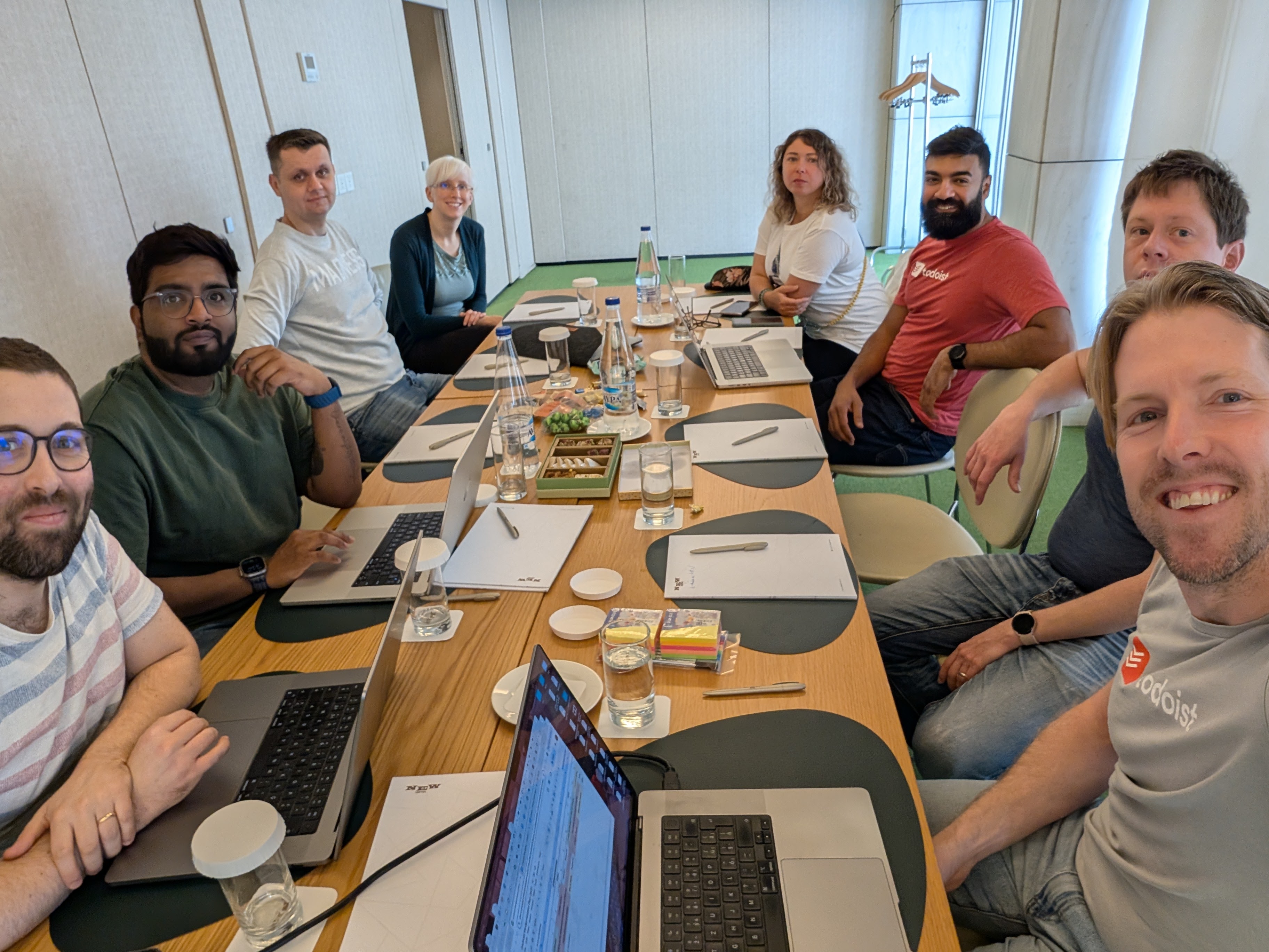 Maestro hackathon from our team retreat in Athens